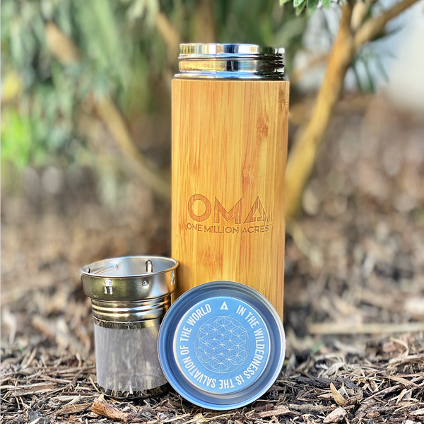 Bamboo Water Bottle - One Million Acres